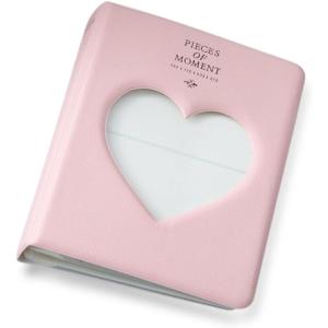 チェキ アルバム チェキ帳 instax mini evo ケース チェキ用 スリーブ(べビーピンク, ワンサイズ)