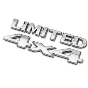 ムイビエン ラングラー向け 4 X ”LIMITED” エンブレムロゴ ステッカー