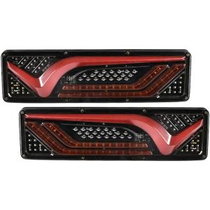 12V 24V 中型/大型 トラック フルLED テールランプ ウインカー選択可