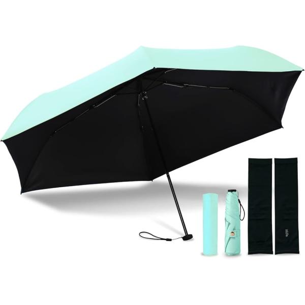 現役皮膚科医監修国内機関UVカット率100%認証 超軽量145g 日傘 折りたたみ傘 晴雨兼用 メン...