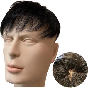 ナチュラル ウィッグ メンズ 軽やかな質感と自然なツヤ 耐熱 フル