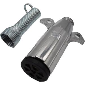 牽引 トレーラー 7極 7ピン 電極配線 接合 カプラー コネクター セット キャンピング キャラバン RV プラグのみ