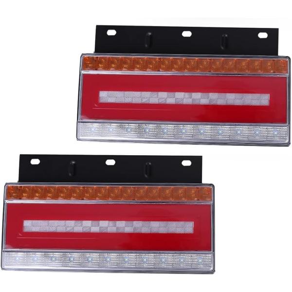 Avan Knight トラック 24V LED ライト テール ランプ 流れる シーケンシャル ウ...