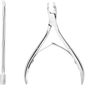 キューティクルニッパー プッシャー付き 甘皮処理 ネイルケア