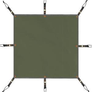 テントシート 防水加工 耐水圧3000mm グランドシート 厚手 収納袋 テントシート 防水 グランドシート 耐水圧3000mm 収納袋つき( グレー