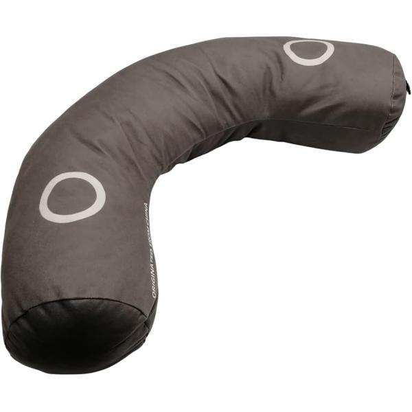 車 シートベルトクッション パッド 大人 やわらか リラックス 休憩 昼寝 枕 多機能 (グレー)