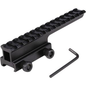 ハイマウントベース 20mm レール ウィーバー ピカティニー ブラック