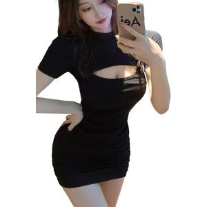 胸開きワンピースの商品一覧 通販 Yahoo ショッピング