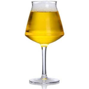 ベルギー ビールグラス お洒落 ステム 高級感 インテリア に( 1個,  高さ：20cm 底座：7...