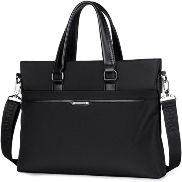 ビジネスバッグ メンズ トート 大容量 A4 14インチ PC対応 防水 軽量 手提げ 肩掛け 3W...