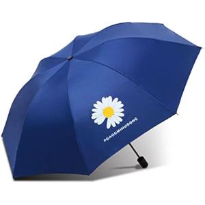 UV PROTECT 折りたたみ傘 シンプル 晴雨兼用 軽量 遮光 おりたたみ傘 コンパクト 持ち運びやすい(フラワー)