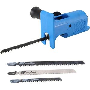 アタッチメント 電動ノコギリ レシプロソー 軽量( ブルー)