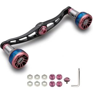 ベイト リール ハンドル 直径24mm TPE製 ノブ搭載 シマノ ダイワ 通用