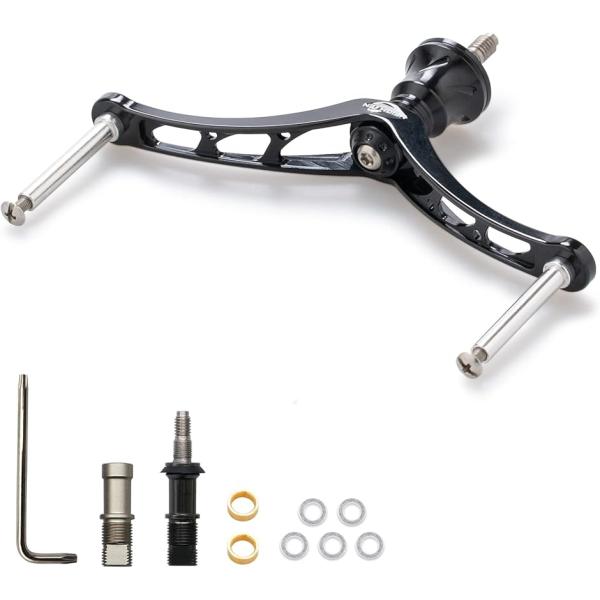 改良 80/98mm リール ハンドル ノブなし シマノ Shimano ダイワ DAIWA 通用 ...