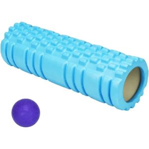ストレッチローラー ボールセット 筋膜 リリース ヨガポール フィットネス シンプルデザイン EVA素材 軽量 MDM