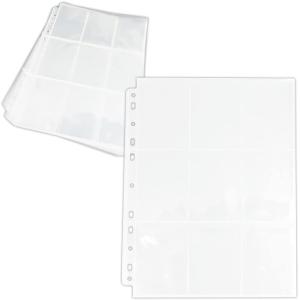 やのまん 9ポケット カードシート 8枚入り ポリプロピレン×10個