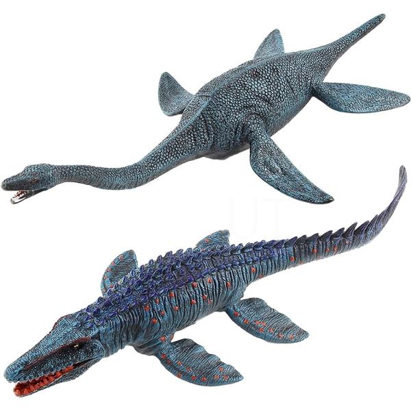 海 恐竜 おもちゃ フィギュア モササウルス プレシオサウルス 2体セット