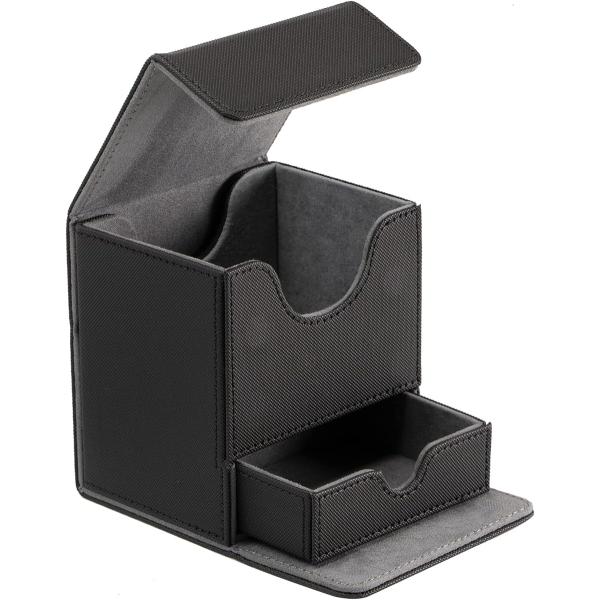 デッキケース トレカ トレーディングカード スリーブ 対応 100枚 以上 収納 ダメカン ダイス ...