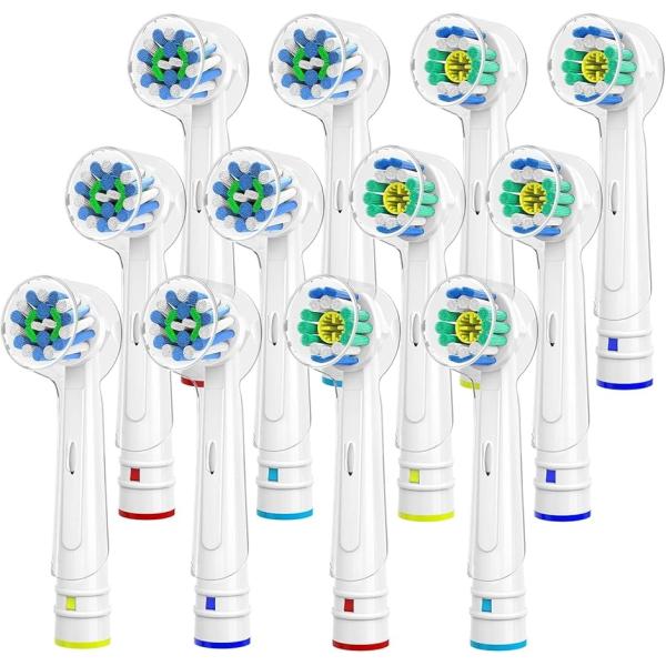 【互換品】 互換ブラシ 互換品 ブラウン オーラルB 6本 EB18 oral MDM(グリーン, ...