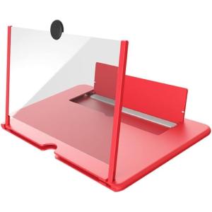 スマホスタンド 拡大鏡 スクリーンアンプ HD 4〜5倍 3D 携帯
