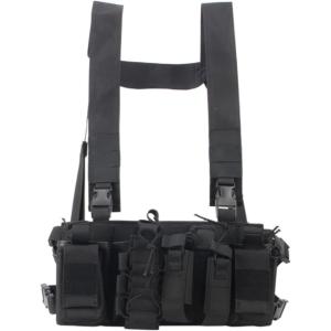 タクティカルベスト チェストリグ プレートキャリア サバゲー アーマー