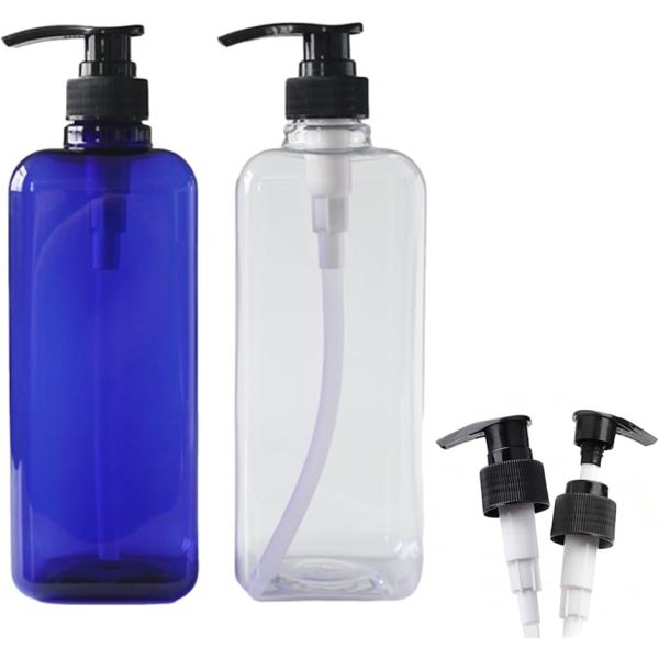 ディスペンサー 2本セット 1000ml つめかえボトル シャンプーボトル リンス ボディソープ 詰...