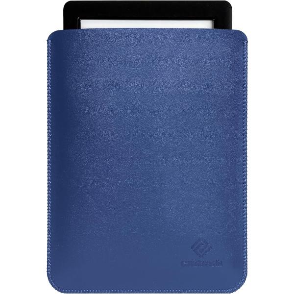 Kindle レザーケース 薄型 超軽量 Kobo PUレザーカバー 第11世代(第11世代 ブルー...