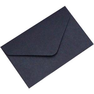 名刺 封筒 メッセージカード quoカード ミニ封筒 収納袋 黒 100枚セット( 黒 100枚セット)｜horikku
