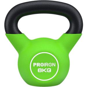 6kg 鉄製ケトルベル ネオプレン 2#緑の買取情報