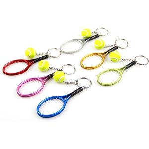 キーホルダー スポーツ カジュアル キーチェーン キーリング 異なるカラー 景品 プレゼント 6個セット(レギュラー)