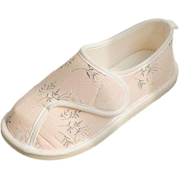 ププレホロムア レディース スリッパ ルーム シューズ 22-23cm small( 小花ピンク, ...