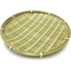 岩手県二戸 鳥越竹細工 スズ竹(篠竹) 丸ざる 7寸 : おまめ - 通販