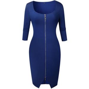 フロントジップワンピースの商品一覧 通販 Yahoo ショッピング