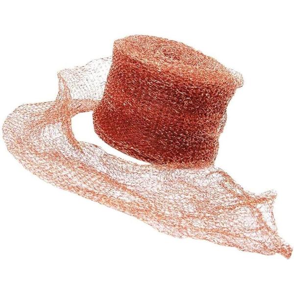 ネズミ 防止 ネット 銅ネット 銅メッシュ 金網ロール 鼠 ナメクジ コウモリ 侵入防止 害獣 対策...