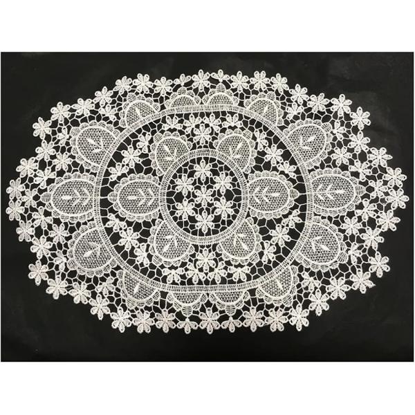SweetBaku ヨーロピアンレース ドイリー ランチョンマット テーブルセンター テーブルマット...