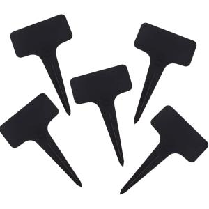 園芸ラベル T型黒 100枚セット