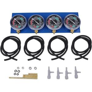 デイトナ バイク用 4連 バキュームゲージ キャブレター 同調/調整 測定