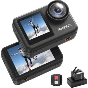 Brave7LE アクションカメラ 4K 20MP IPX7 防水ケース付属 六軸手ぶれ補正 タッチパネル式 MDM( Brave7LE)