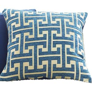 クッションカバー サテン生地 モノグラム アルファベット モダン ヨーロッパ フランス 北欧 肌ざわり