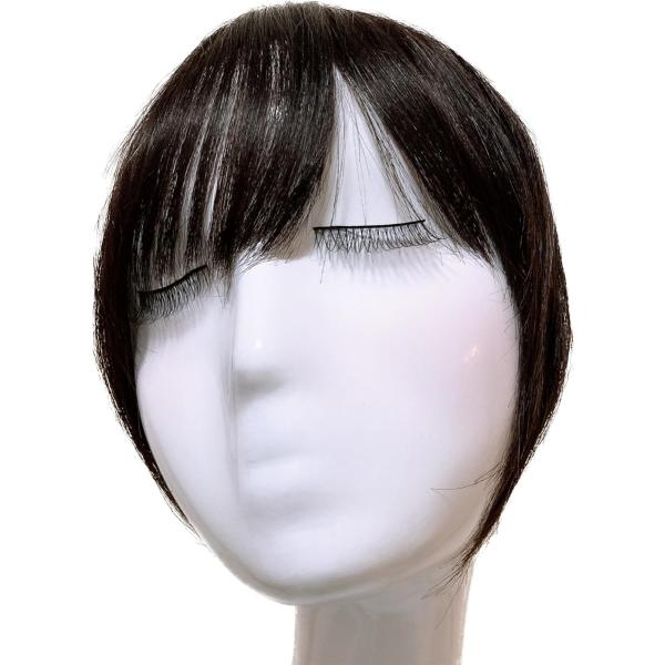 部分ウィッグ 人毛100% ヘアピース トップピース トップカバー 白髪カバー 前髪ウィッグ 自然 ...