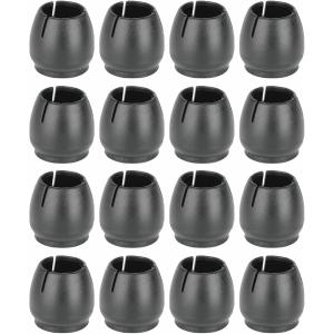 イス脚キャップ ブラック 黒 椅子脚カバー 16個 セット