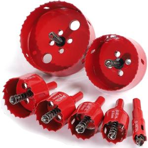 バイメタルホールソー セット バイメタルホルソー 12本入り 18 20 24