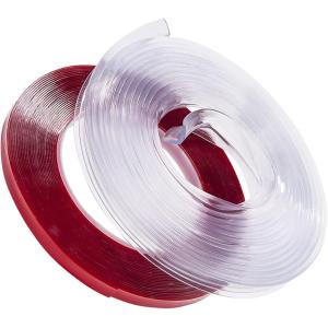 コーナークッション 赤ちゃん ケガ防止 コーナーガード 透明 両面テープ セット 角 ベビーガード(4.0ｍx1cmx厚さ2mm)