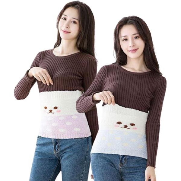 かわいい 腹巻き ボディウォーマー 大人用 保温 妊婦 マタニティ 防寒 サポーター レディース パ...