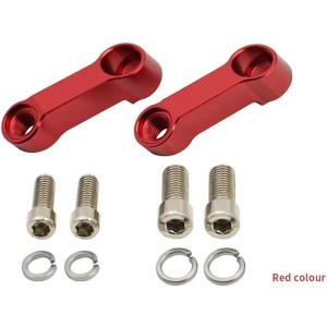 バイク ミラー 用 延長 ステー 2個 セット 汎用