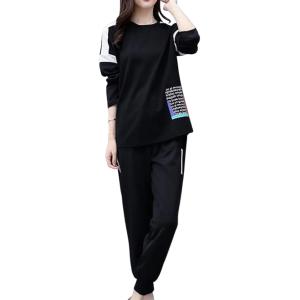 エンプティオ 長袖 オシャレ 上下セット スエット