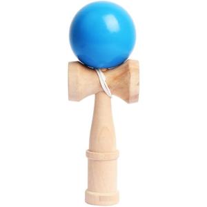 けん玉 ケン玉 剣玉 Kendama おしゃれ 競技用 おもちゃ 6歳以上 青色(ブルー,  ワンサ...