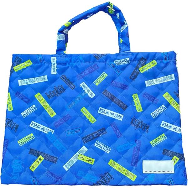 レッスンバッグ ポケット付き 絵本バッグ 手作り風 男の子 絵本袋 手さげ おけいこバッグ 帆布 女...