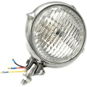 互換品】 汎用 4.5インチ ベーツ ライト ビンテージ ヘッドライト