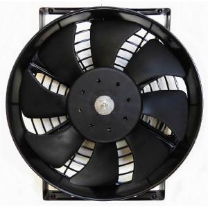 電動ファン 16インチ 43cm 薄型 プル式 汎用 吸風式 吸い込み